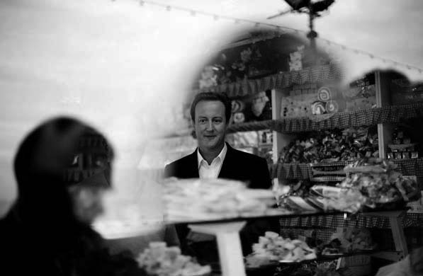 David Cameron: Sweet shop, Blackpool