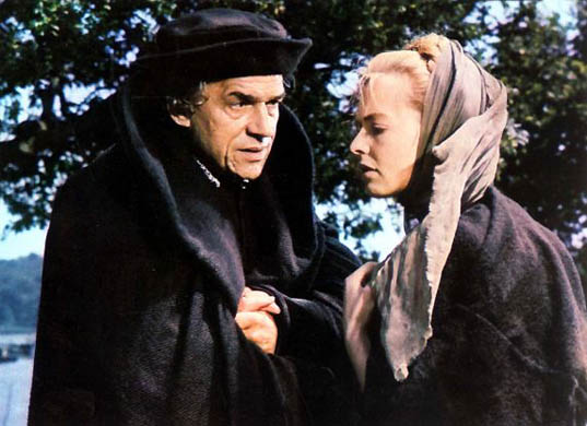 Paul Scofield and Susannah York in 'A Man for All Seasons'
