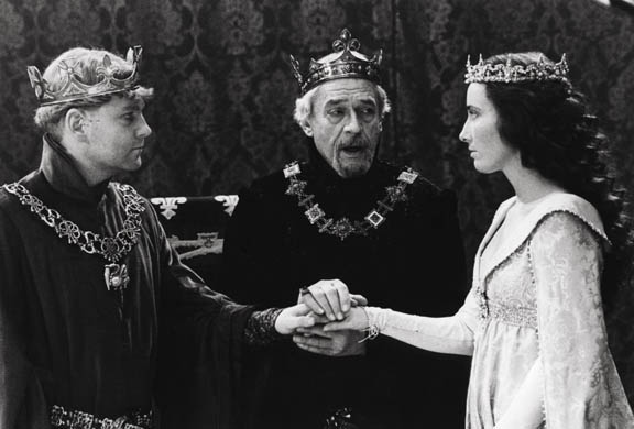 1989: Paul Scofield, Kenneth Branagh and Emma Thompson in Henry V