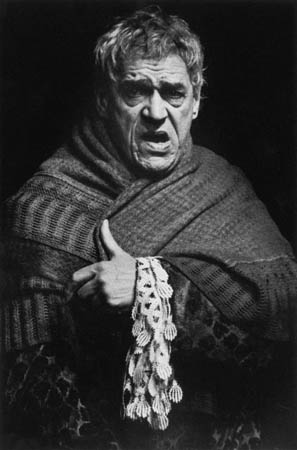 Paul Scofield as Salieri in 'Amadeus' at the National Theatre