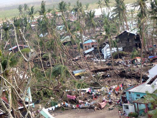 Destruction of cyclone Nargis
