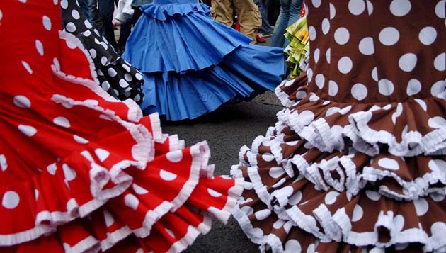 Flamenco dancers