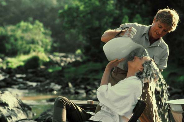 Out of Africa still Meryl Streep and Robert Redford