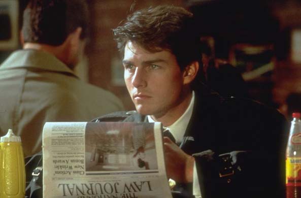 Tom Cruise in a still from The Firm