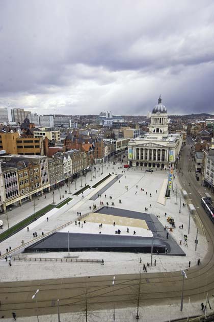 Nottingham Old Market Square
