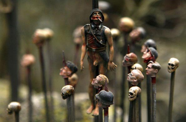 If Hitler Had Been a Hippy How Happy Would We Be by Jake and Dinos Chapman