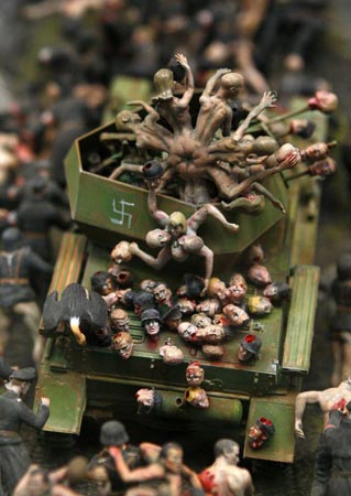 If Hitler Had Been a Hippy How Happy Would We Be by Jake and Dinos Chapman