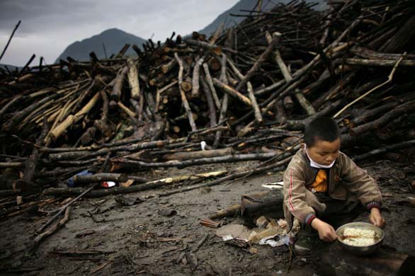 Earthquake survivors