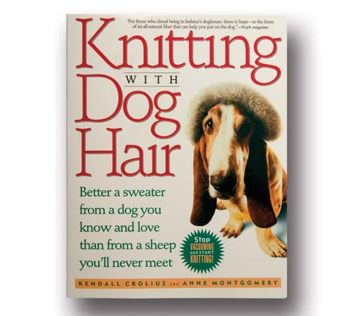 Knitting with Dog Hair