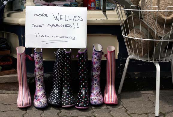 Hay festival: market day