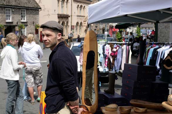 Hay festival: market day
