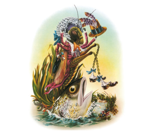 Illustrations from Alan Aldridge's The Butterfly Ball and the Grasshopper's Feast