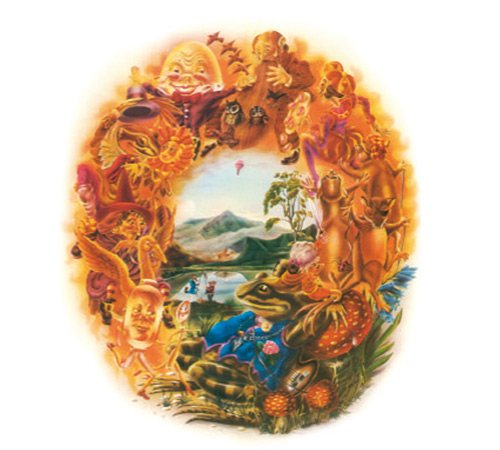 Illustrations from Alan Aldridge's The Butterfly Ball and the Grasshopper's Feast