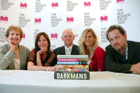 The Man Booker Prize 2007 Judges Wendy Cope, Ruth Scurr, Howard Davies, Imogen Stubbs, Giles Foden