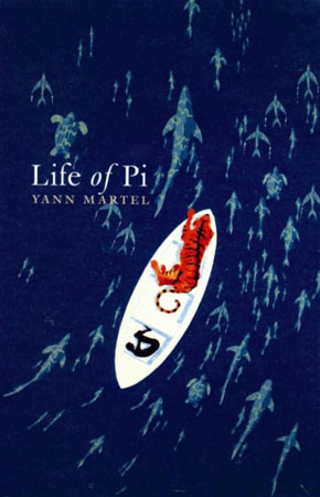 The jacket for 'Life of Pi' by Yann Martel