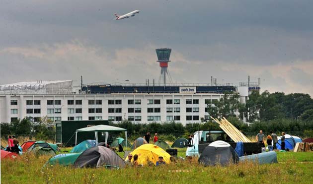 Climate change campaigners