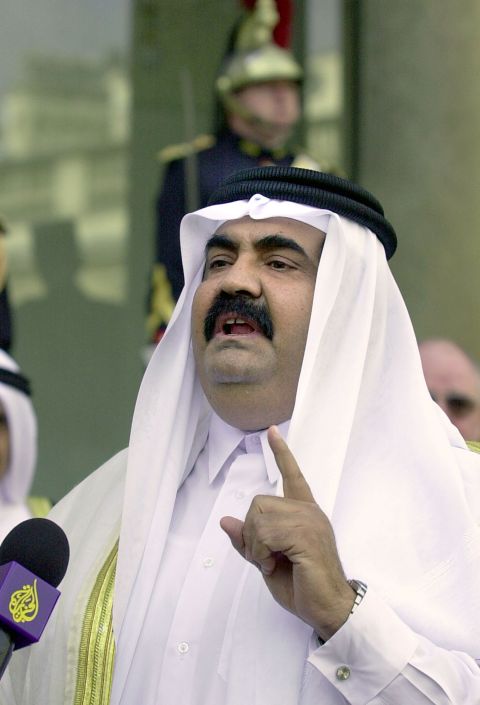 Sheik Hamad bin Khalifa al Thani of Qatar