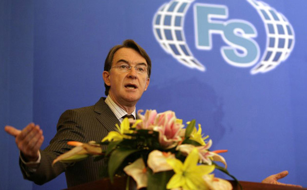 Mandelson in China