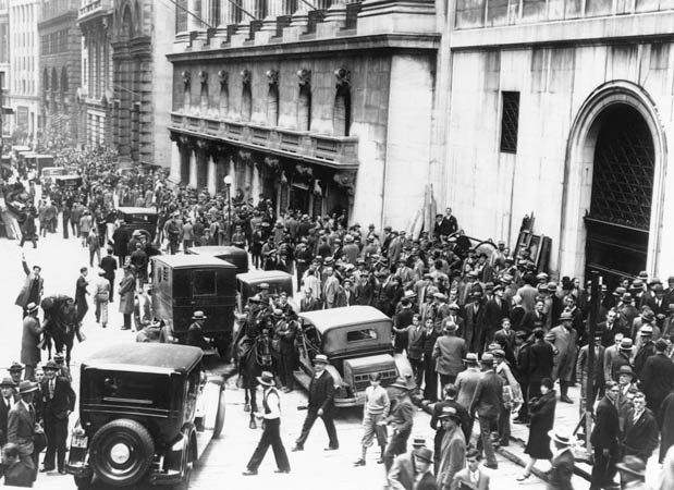 Wall Street, New York, 1929