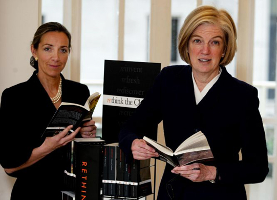 Marjorie Scardino and Rona Fairhead