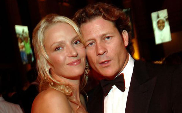Arpad Busson and Uma Thurman