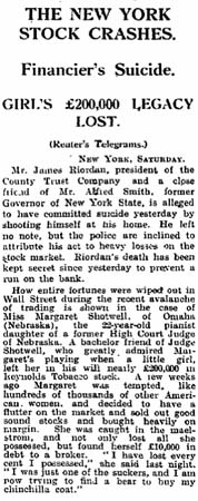 1929 Great Depression