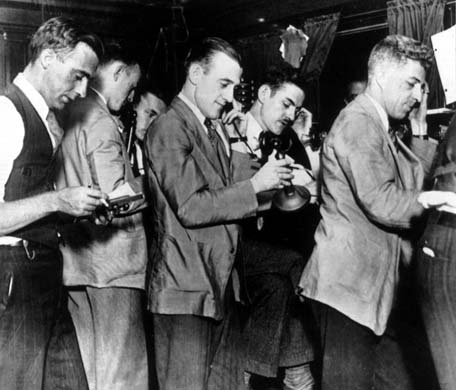 Stock brokers in 1929