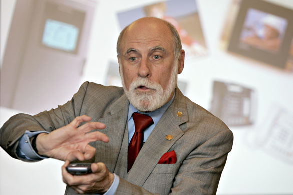 vice president Vinton Cerf