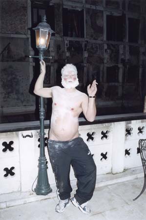 Father Christmas reinvented by artists