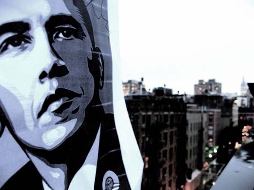 Father Christmas reinvented by artists