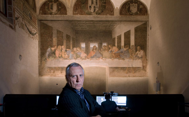 Peter Greenaway's Last Supper projection