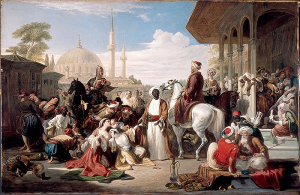 The Slave Market, Constantinople