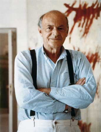 Artist Cy Twombly