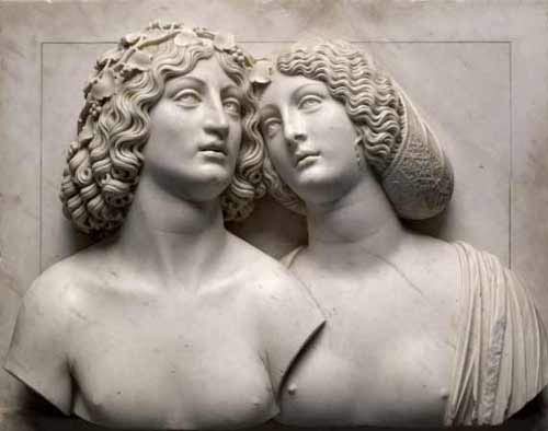 A Young Couple (Bacchus and Ariadne), by Tullio Lombardo