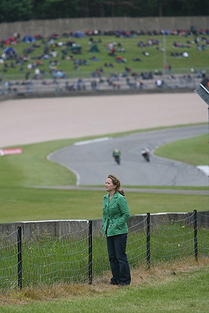 Erica Jeal at Donington