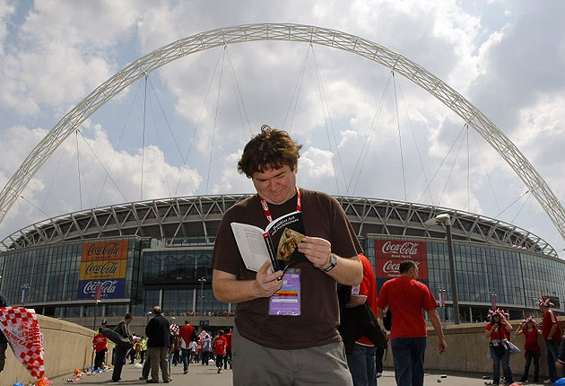 Jonathan Jones at Wembley