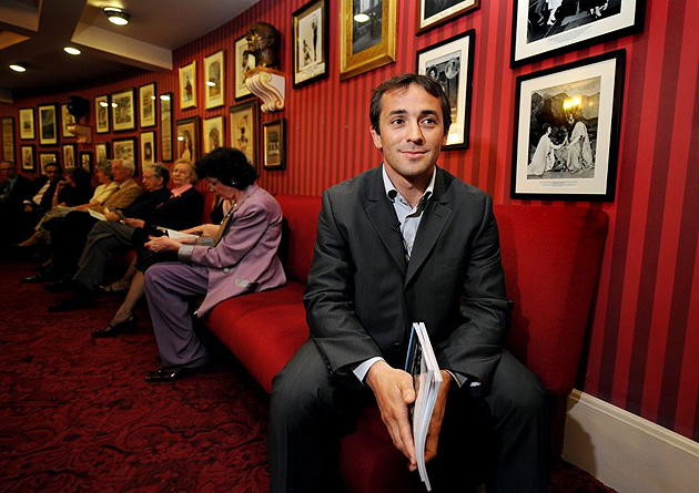 Thomas Castaignède at the opera