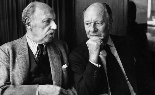 Ralph Richardson and John Gielgud