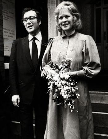 Pinter and Lady Antonia Fraser