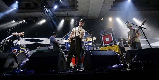 British Sea Power perform at the Mercury prize