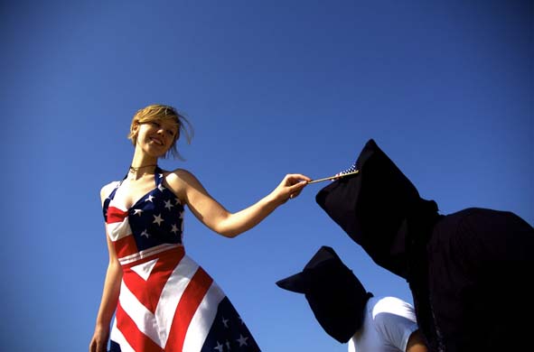 American flag dress by Jacob, 20, from the US