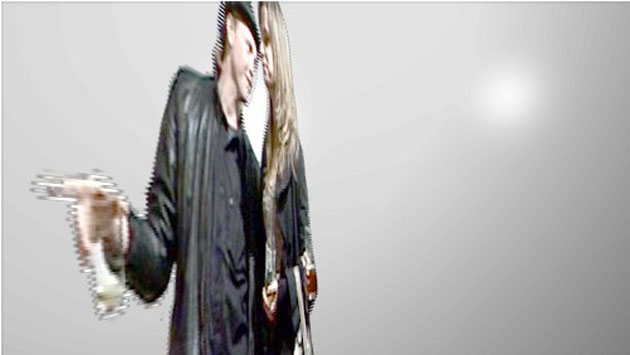 Gallery Goers 3, inkjet print