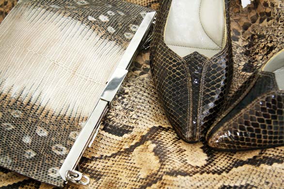 Reptile skin products