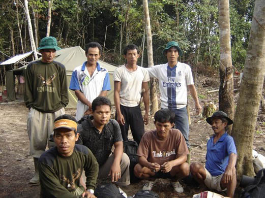 Local people have joined the Harapan project