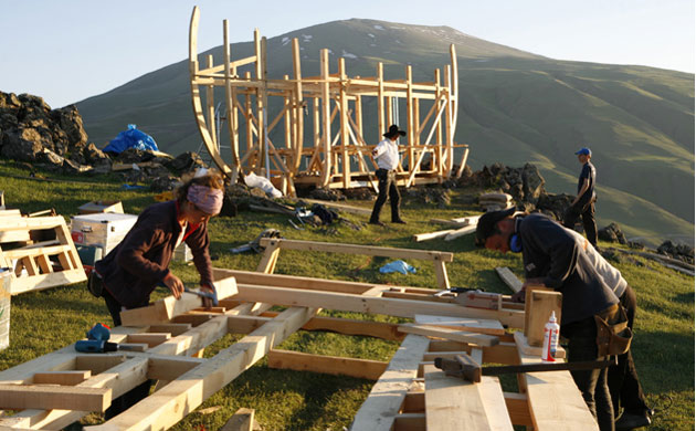 Greenpeace Noah's ark