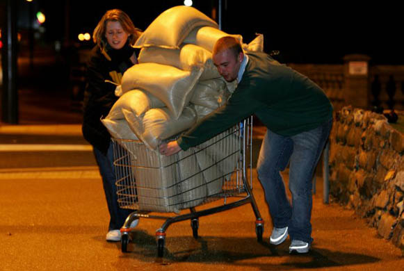 East coast flood alert