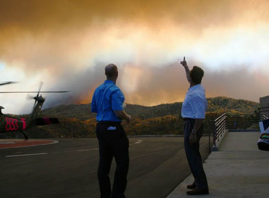 wildfires in California
