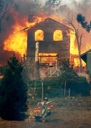 wildfires in California