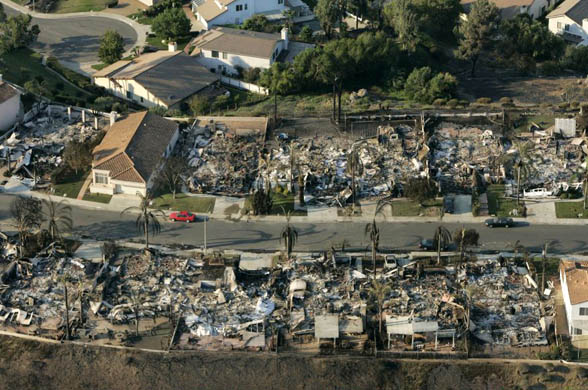 wildfires in California