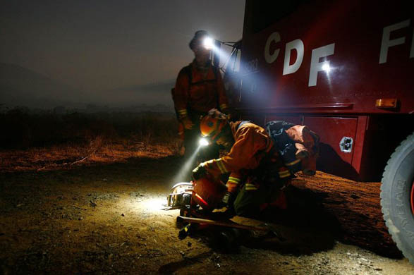 wildfires in California